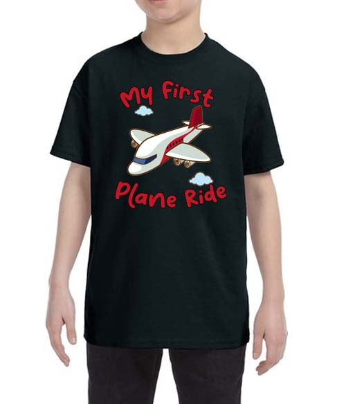 My First Plane Ride Kids T-shirt