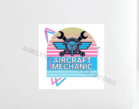Aircraft Mechanic Decal Stickers