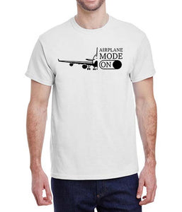 Airplane Mode On - Softstyle T-Shirt