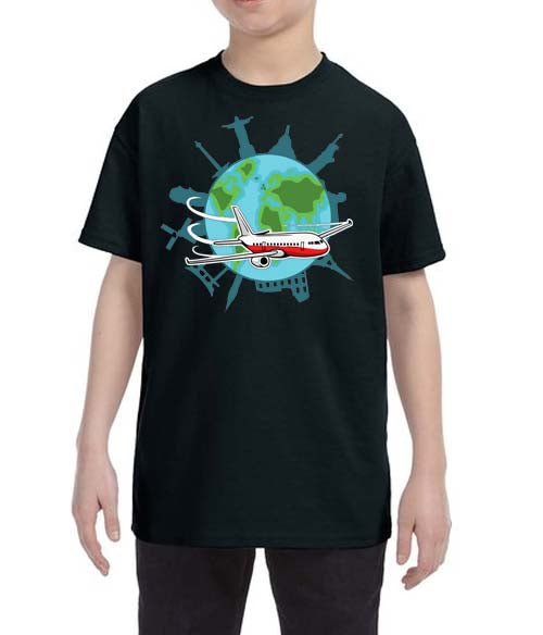 Around The World Kids T-shirt