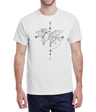 Map Compass Design T-Shirt
