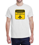 Danger Aviation Is Highly Addictive - Softstyle T-Shirt