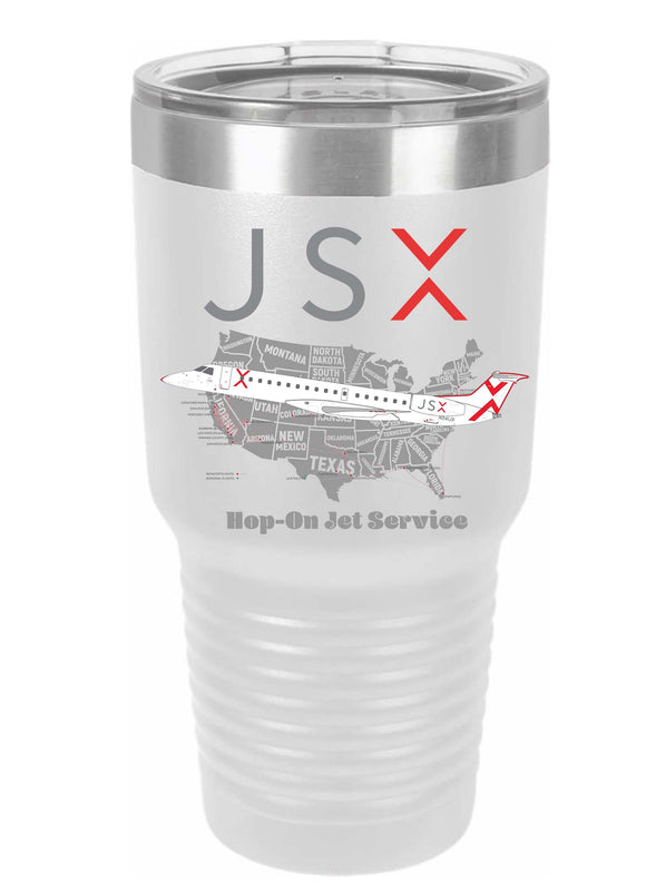 Hop On Jet With JSX Tumbler