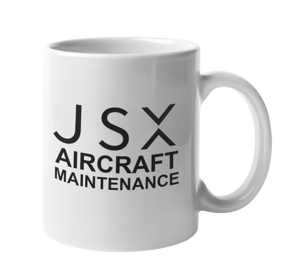 JSX Aircraft Maitenance coffee mug