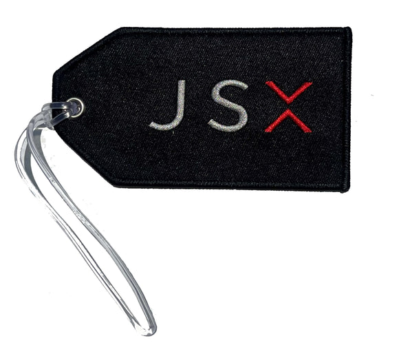 JSX Embroidered Bag Tag