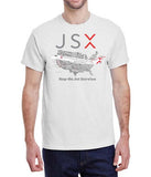 JSX Hop-On Jet Service T-shirt