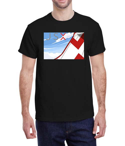 JSX Livery Tail View T-shirt