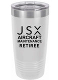 RETIREE JSX Aircraft Maitenance Tumbler