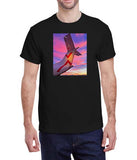 JSX Sunset Stacked Fullchest T-shirt