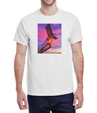 JSX Sunset Stacked Fullchest T-shirt