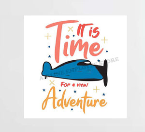 Time For Adventure Decal Stickers