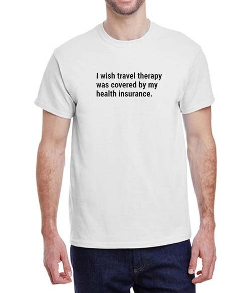 Travel Therapy - Softstyle T-Shirt