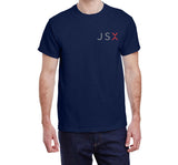 JSX Left Chest Color Logo T-shirt