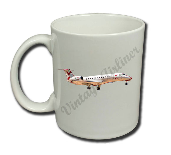 JSX plane coffee mug