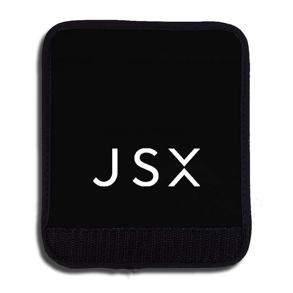 JSX white logo on black handle wrap