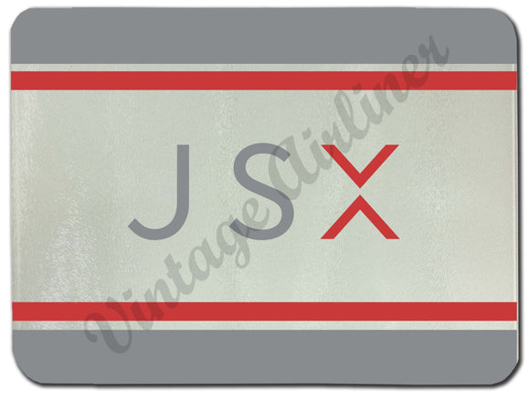 JSX logo with stripes cutting  board