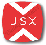 JSX Red X  magnet