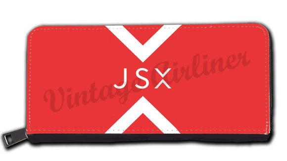 JSX red X wallet