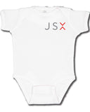 JSX Full Chest or Left Chest  Color Logo Onesie